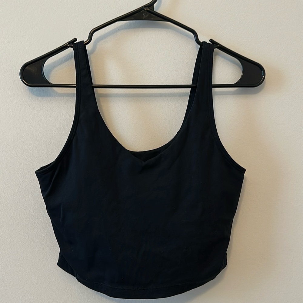 GUC The Gym People Longline Sports Bra, Black, S